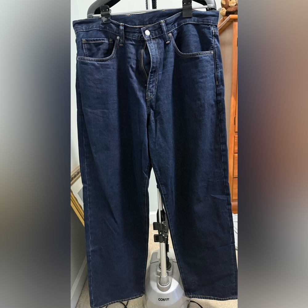 GAP Men's Deep Indigo Baggy Jeans